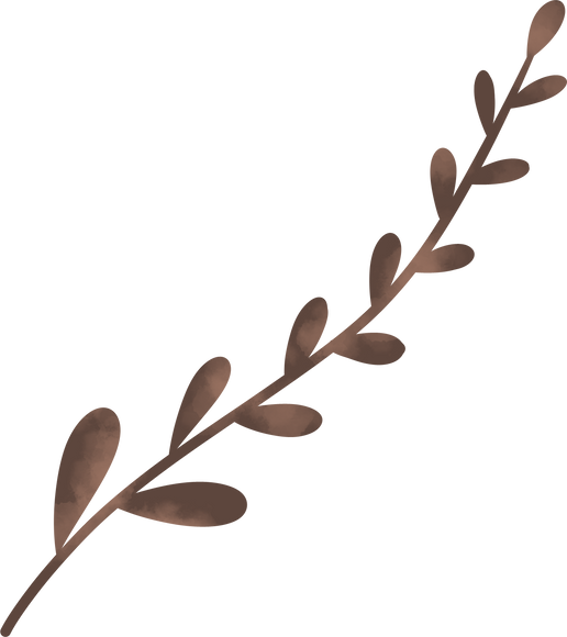 Brown Leaves Illustration